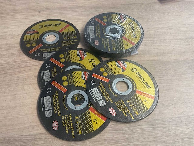 100 x snijschijven voor inox en staal - afbeelding 3 van  4