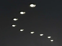 100 x solo gunmetal plafond inbouwspots, gu10 - afbeelding 7 van  7