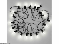 100 x st45 filament shockproof led lamp – 6000k koud wit – e27 – wit - afbeelding 5 van  6