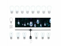 100 x st45 filament shockproof led lamp – 6000k koud wit – e27 – wit - afbeelding 6 van  6