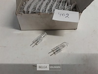 100 x steeklamp halogeen g4 20w - afbeelding 3 van  3