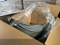 1000 lopende meter epdm glasrubber grijs (kp1010) - afbeelding 8 van  8