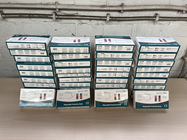 1000 x mondmasker - afbeelding 1 van  2