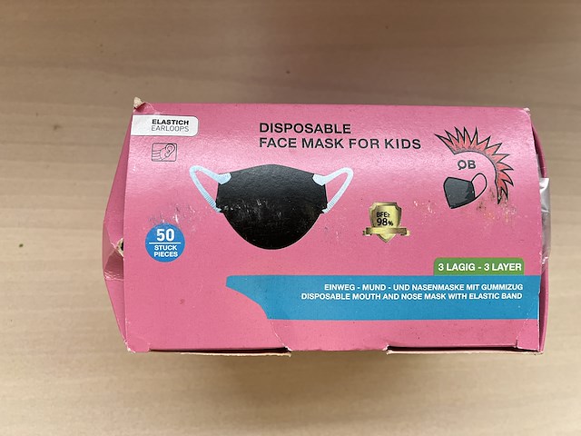 1000 x mondmasker - afbeelding 4 van  4