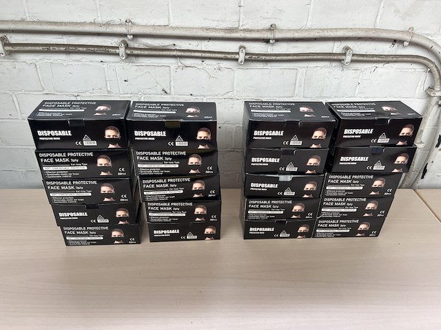 1000 x mondmasker - afbeelding 1 van  4