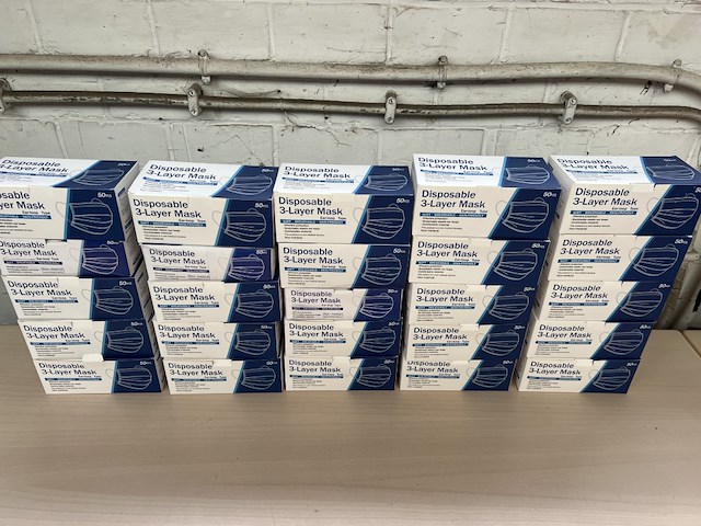 1000 x mondmasker - afbeelding 1 van  3