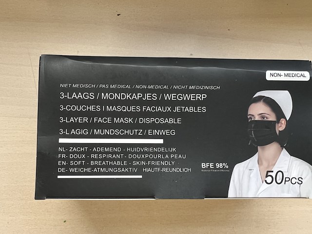 1000 x mondmasker - afbeelding 2 van  4