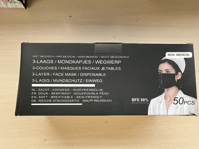 1000 x mondmasker - afbeelding 3 van  4