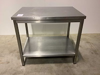 1000x700x900 rvs werktafel - afbeelding 1 van  4