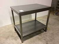 1000x700x900 rvs werktafel - afbeelding 2 van  4