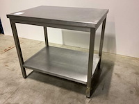 1000x700x900 rvs werktafel - afbeelding 3 van  4