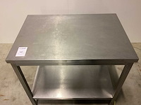 1000x700x900 rvs werktafel - afbeelding 4 van  4
