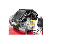 100l kraft&dele professionele dubbelzuiger oliecompressor - afbeelding 3 van  5