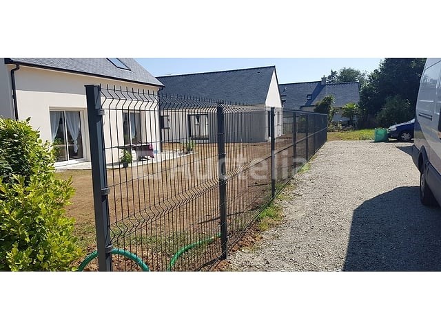100m complete 3d hekset ht 1930 ral grijs 7016 - afbeelding 1 van  6