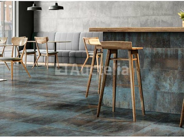 100m² gelijkgetrokken metaal effect tegels 30x60 - afbeelding 2 van  2