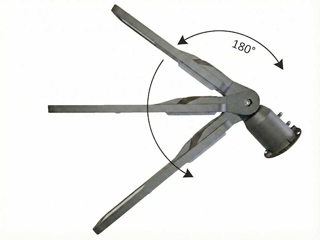 100w 3000k led straat verlichtingen waterdicht kantelbaar(12x) - afbeelding 1 van  1