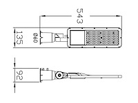 100w 5000k led straat verlichtingen waterdicht kantelbaar(12x) - afbeelding 10 van  10