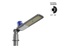 100w 5000k straatverlichting fotocel sensor waterdicht (12x) - afbeelding 1 van  8