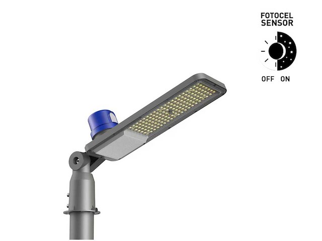 100w 5000k straatverlichting fotocel sensor waterdicht(4x) - afbeelding 1 van  8