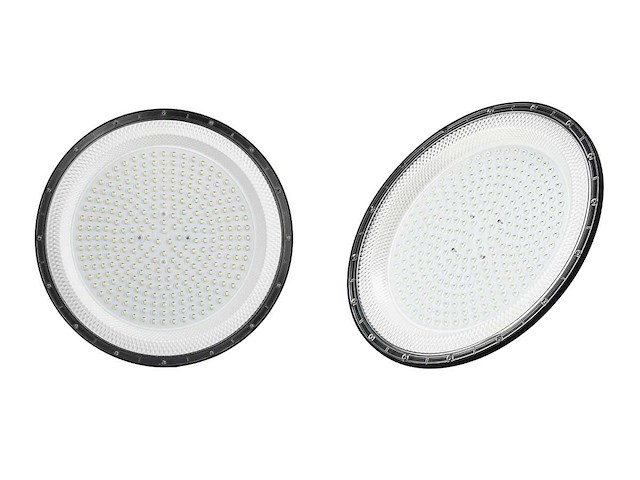 100w 6500k led ufo highbay waterdicht met lens (10x) - afbeelding 3 van  7