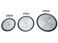 100w 6500k pro led ufo highbay waterdicht (32x) - afbeelding 4 van  7