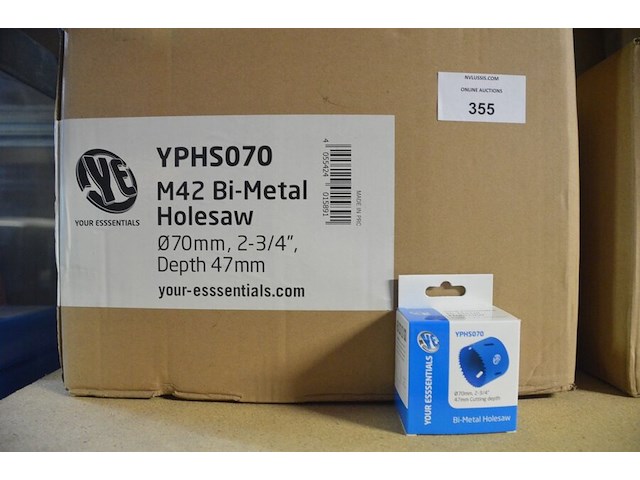 100x holesaw diam 70 mm - afbeelding 3 van  3