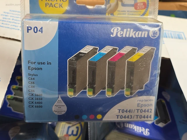 (100x) inktpatronen voor printers pelikan p04 - afbeelding 1 van  5