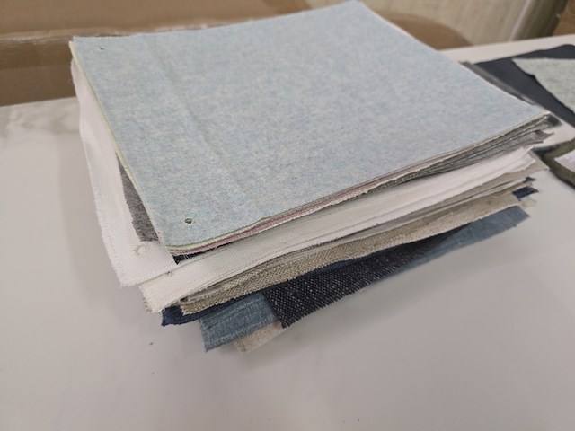 100x lapjes stof oa fc 30x25cm - afbeelding 1 van  9