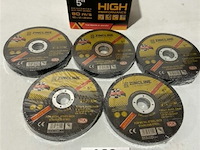 100x snijschijf 125x1,2x22,2mm voor staal en inox - afbeelding 2 van  3