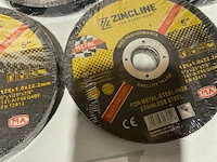 100x snijschijf 125x1,2x22,2mm voor staal en inox - afbeelding 3 van  3