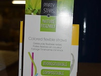 100x50st plastieken rietjes