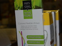 100x50st plastieken rietjes