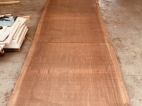 10,1 m² tafelblad bubinga gezaagd ovendroog - afbeelding 4 van  5