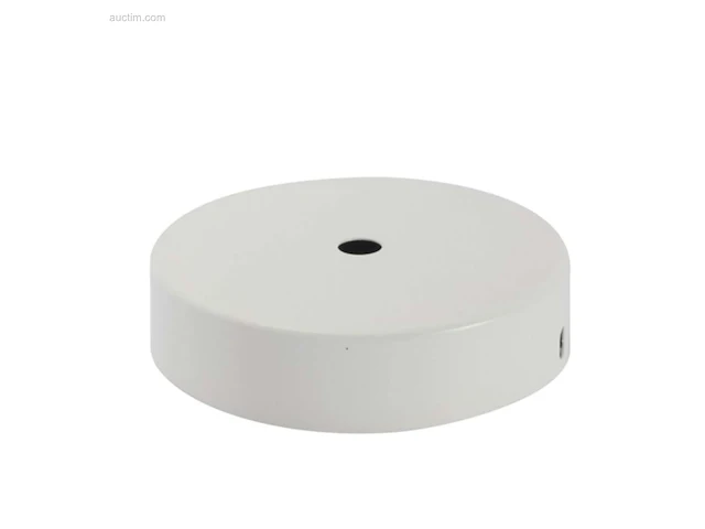 (1020x) wit metalen plafondkapje chacon 21070 - afbeelding 1 van  6