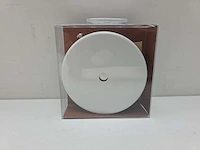 (1020x) wit metalen plafondkapje chacon 21070 - afbeelding 2 van  6