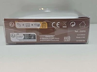 (1020x) wit metalen plafondkapje chacon 21070 - afbeelding 4 van  6
