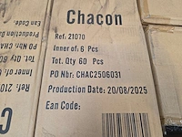 (1020x) wit metalen plafondkapje chacon 21070 - afbeelding 6 van  6
