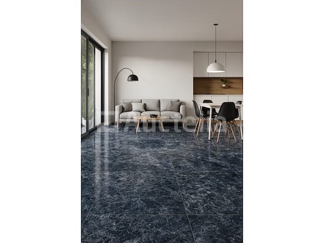 103,68m² gepolijste marmeren tegels 60x120 gerectificeerd, - afbeelding 1 van  2