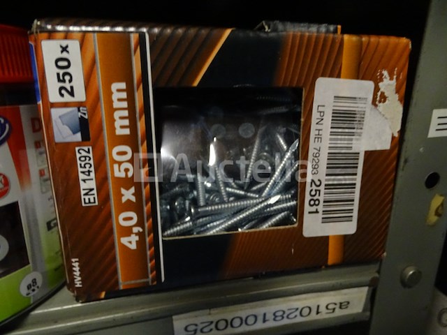 10450, houtschroeven, bougies, spijkers, bgs-pinnen - afbeelding 8 van  8