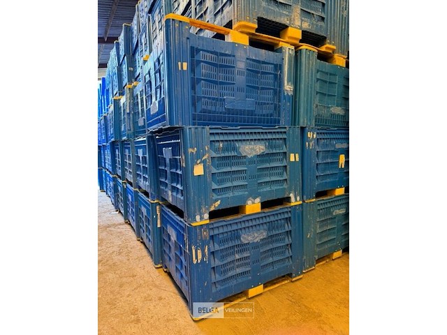 104x palletbox kunststof - afbeelding 1 van  4