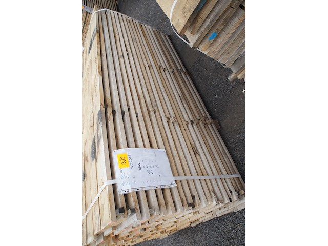 1,06 m³ eiken planken 22mm - afbeelding 1 van  4