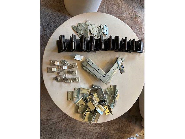 106xbeugels -haakjes- plaatje-scharnier (106x) - afbeelding 1 van  5