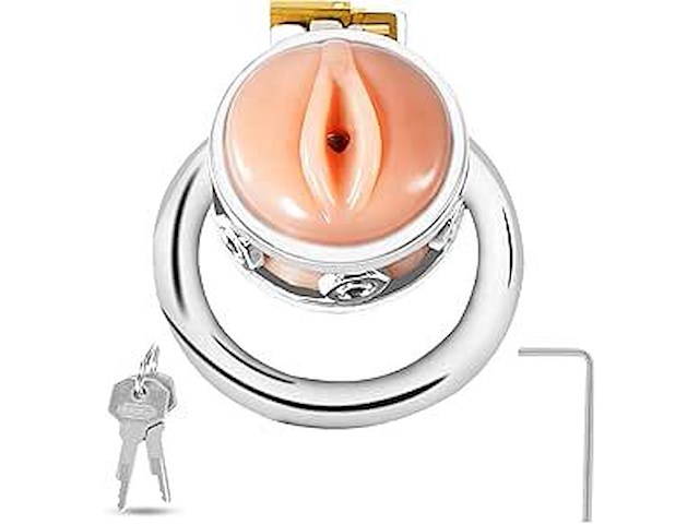 107x selgurfos sissy cock cage - afbeelding 1 van  1