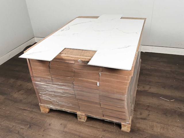 108 m2 pvc click tegel met xps onderlaag - 610 x 305 x 4+1 mm - afbeelding 4 van  4