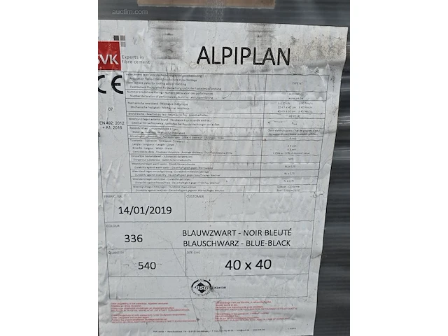 (1080x) vezelcement leien svk montana glad - afbeelding 4 van  4