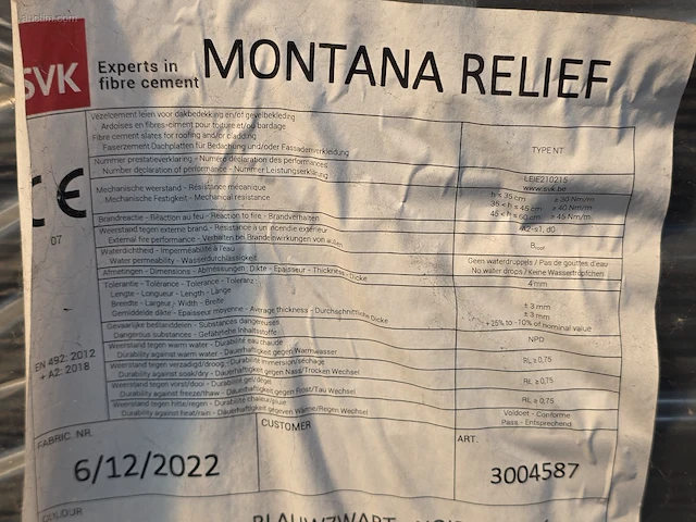 (1080x) vezelcement leien svk montana reliëf - afbeelding 5 van  5