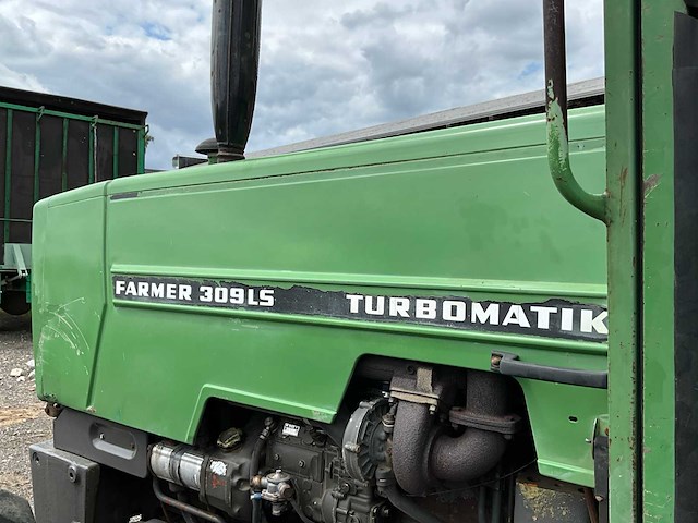 1085 fendt farmer 309ls oldtimer tractor - afbeelding 10 van  37