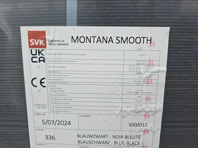 (1088x) vezelcement leien svk montana glad - afbeelding 5 van  5