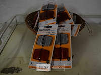 10sets fietsreflector voor en achter - afbeelding 1 van  3