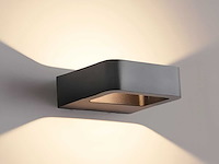 10w led zand zwart tuinlamp 14.5cm warm wit (8x) - afbeelding 3 van  6